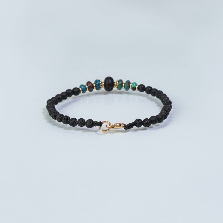 Lava & Turquoise Bracelet